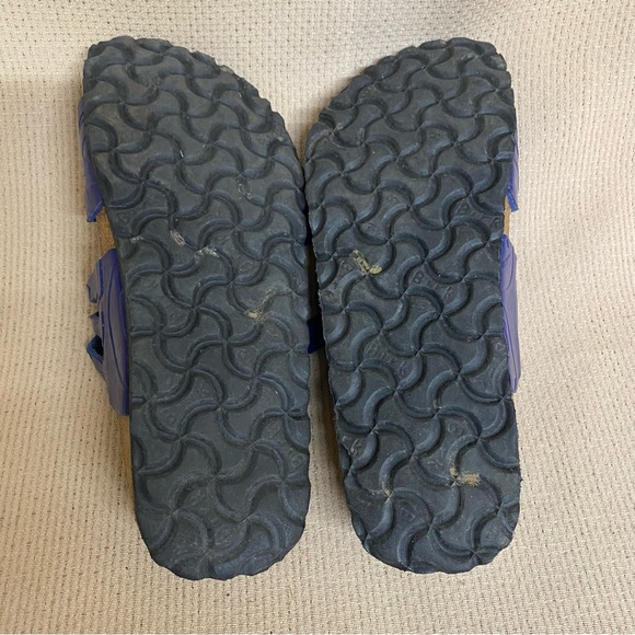 H2-02 Birkis Blue Sandals - Picture 7 of 7